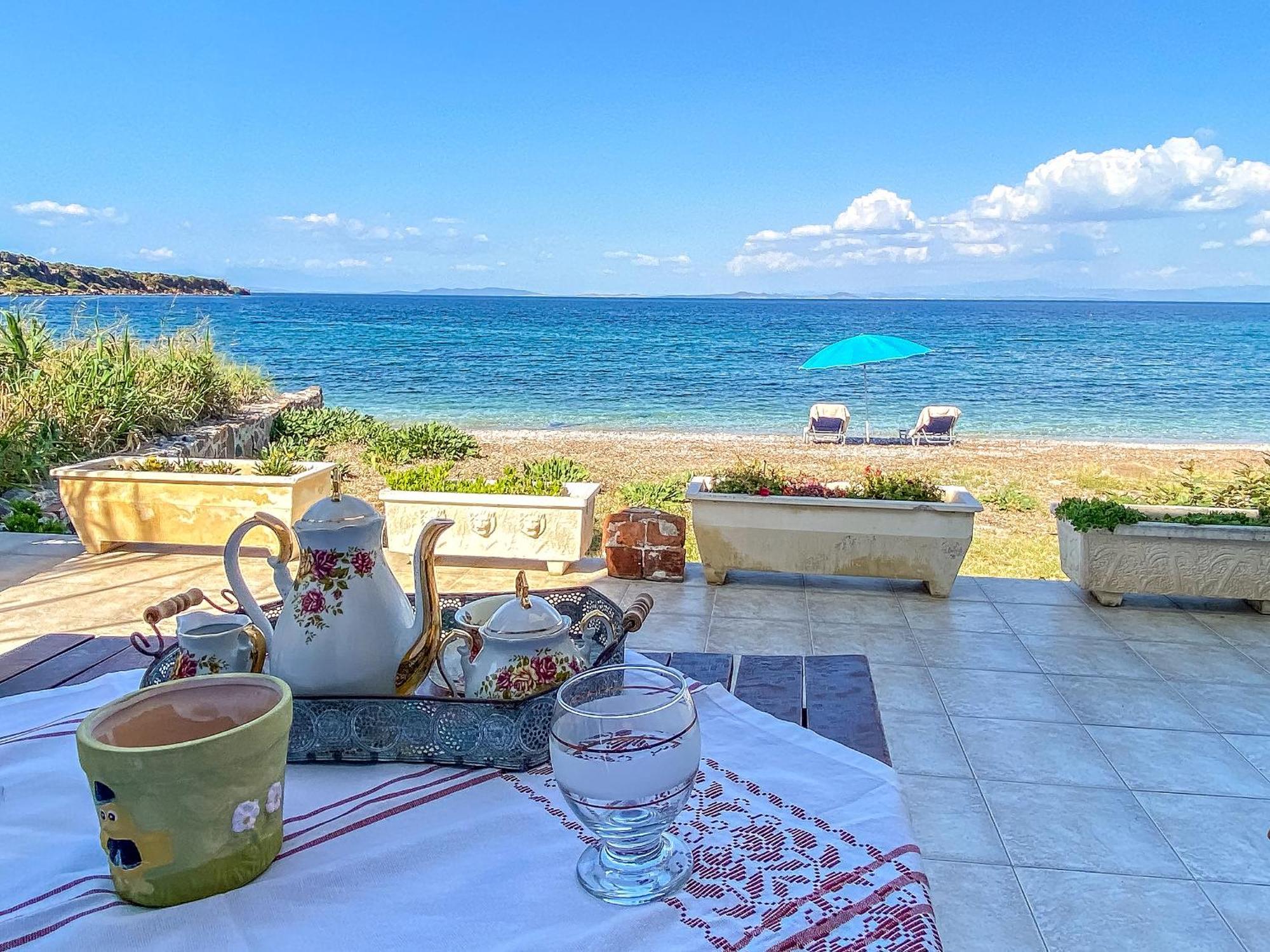 Kyparissis Beach Houses Szkála Misztegnón Kültér fotó